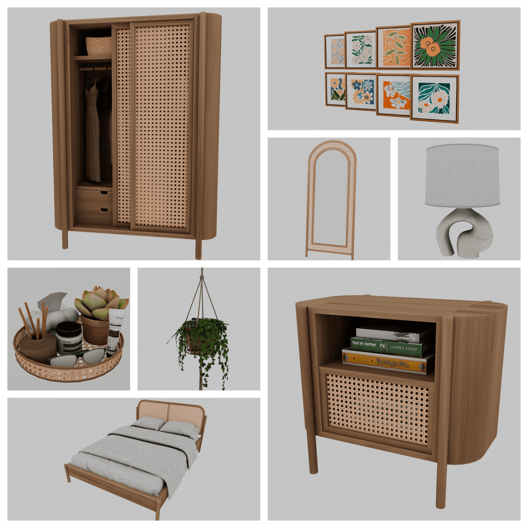 Галерея мода Мебель для спальни Korg SET #1